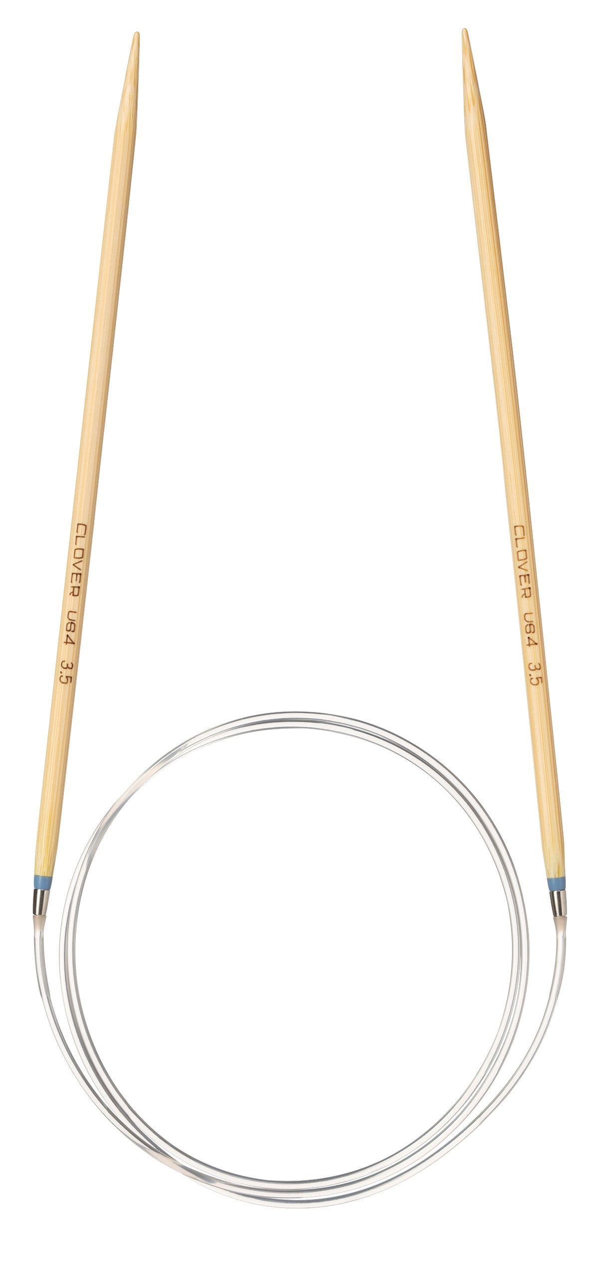 Clover Takumi Pro bamboo circular knitting needle 80cm 3.5mm in packaging