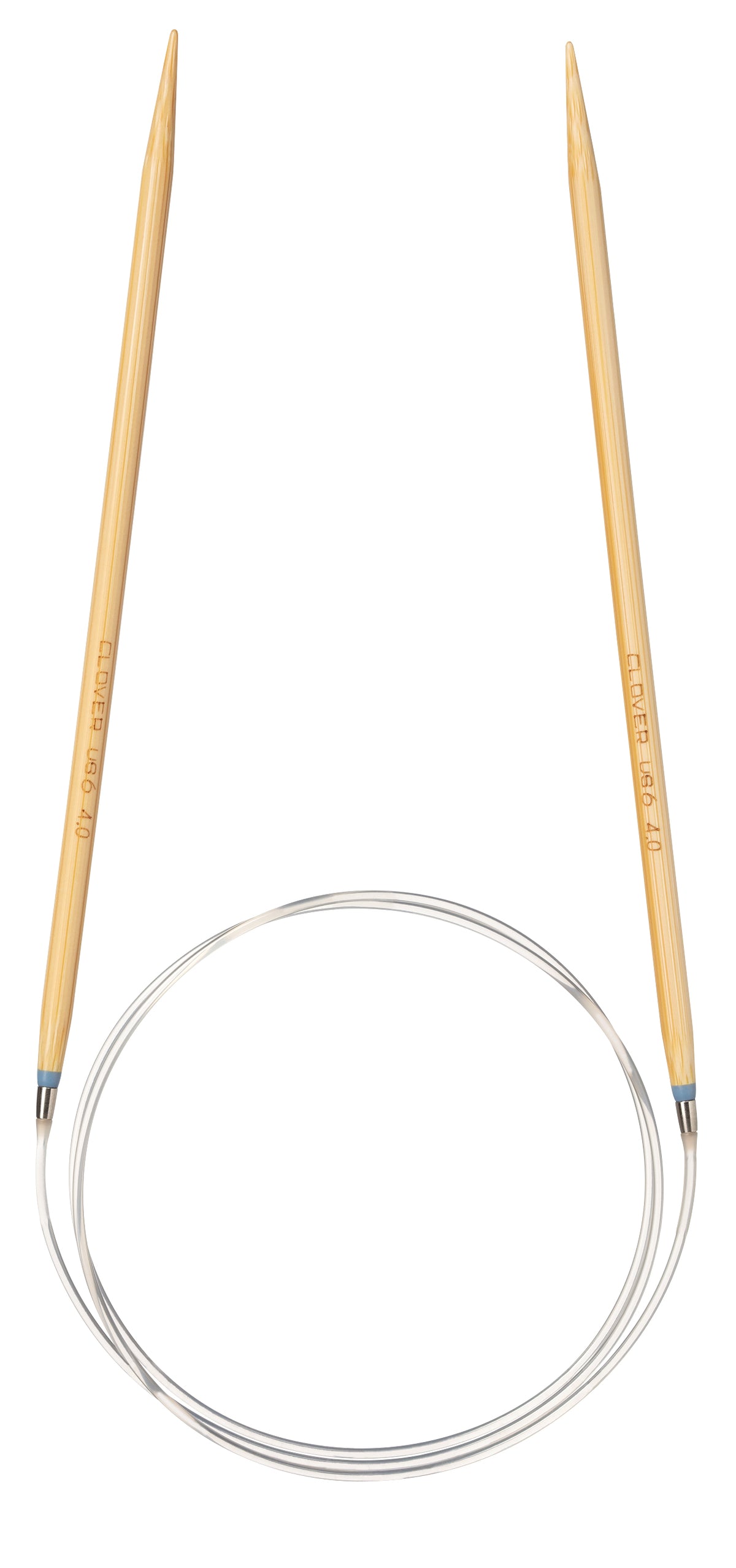 Clover Takumi Pro bamboo circular knitting needle 80cm 4mm in packaging