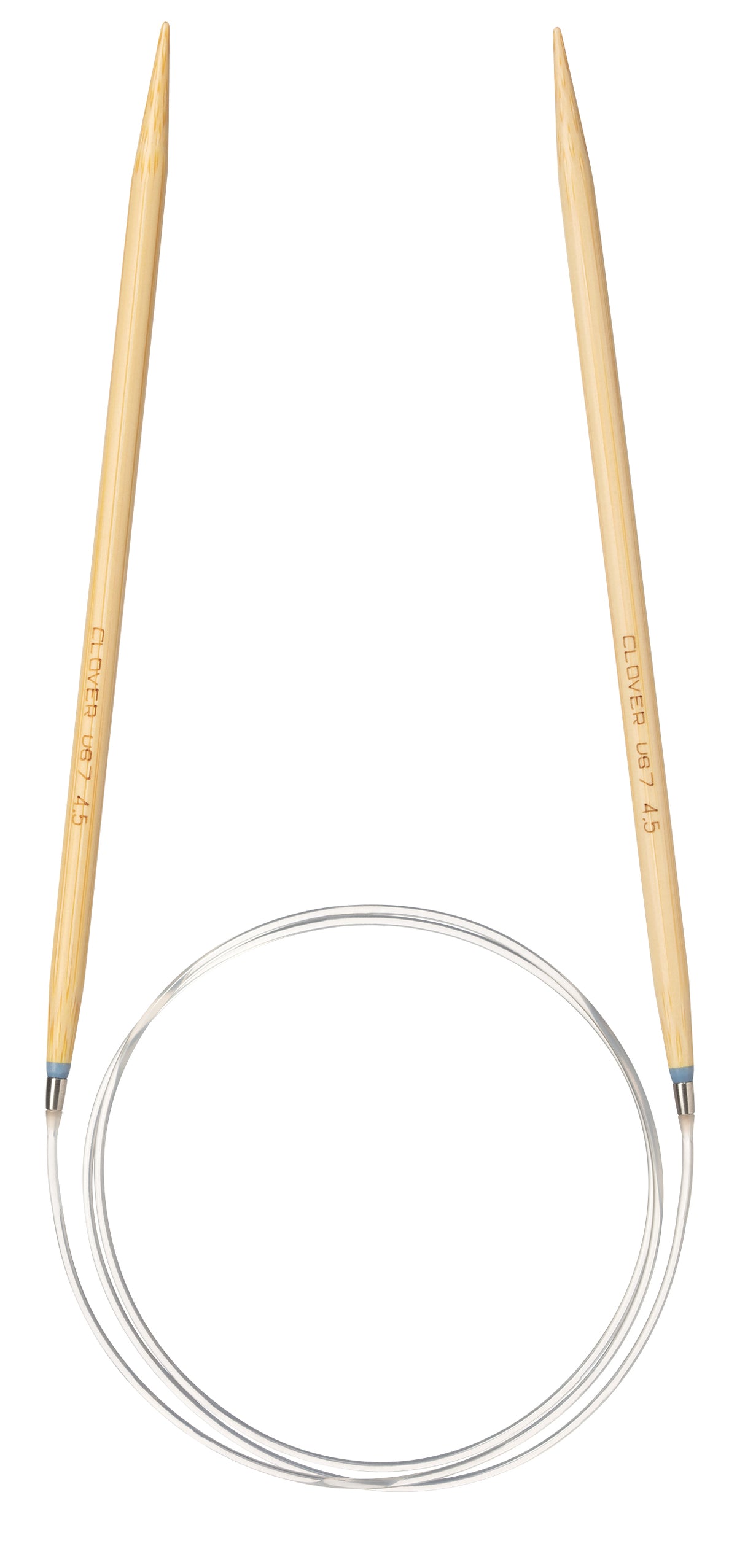Clover Takumi Pro bamboo circular knitting needle 80cm 4.5mm in packaging