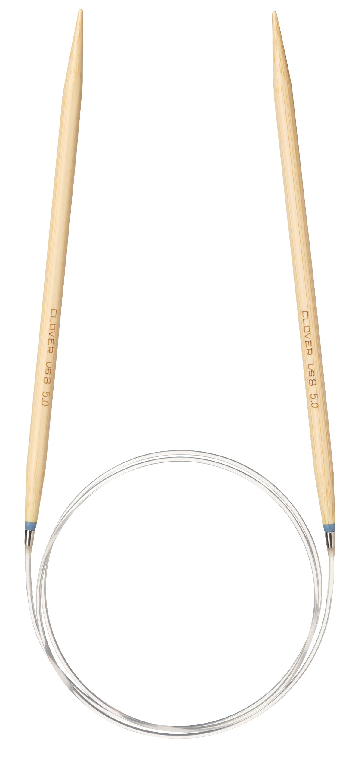 Clover Takumi Pro bamboo circular knitting needle 80cm 5mm in packaging