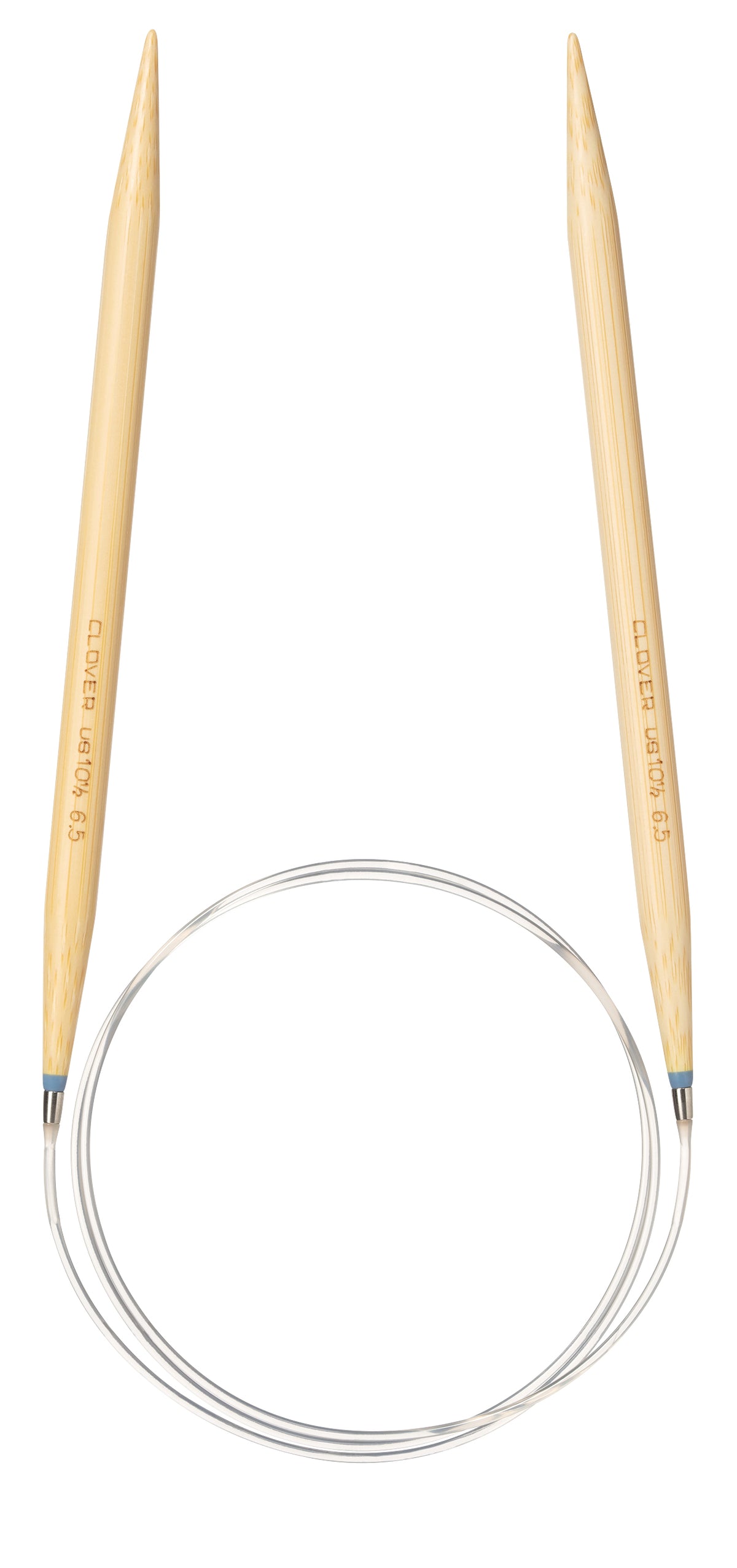 Clover Takumi Pro bamboo circular knitting needle 80cm 6.5mm in packaging