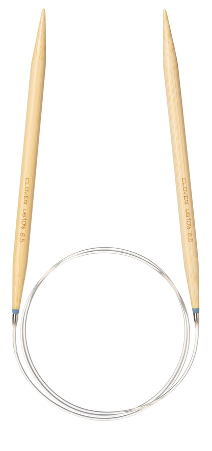 Clover Takumi Pro bamboo circular knitting needle 80cm 6.5mm in packaging