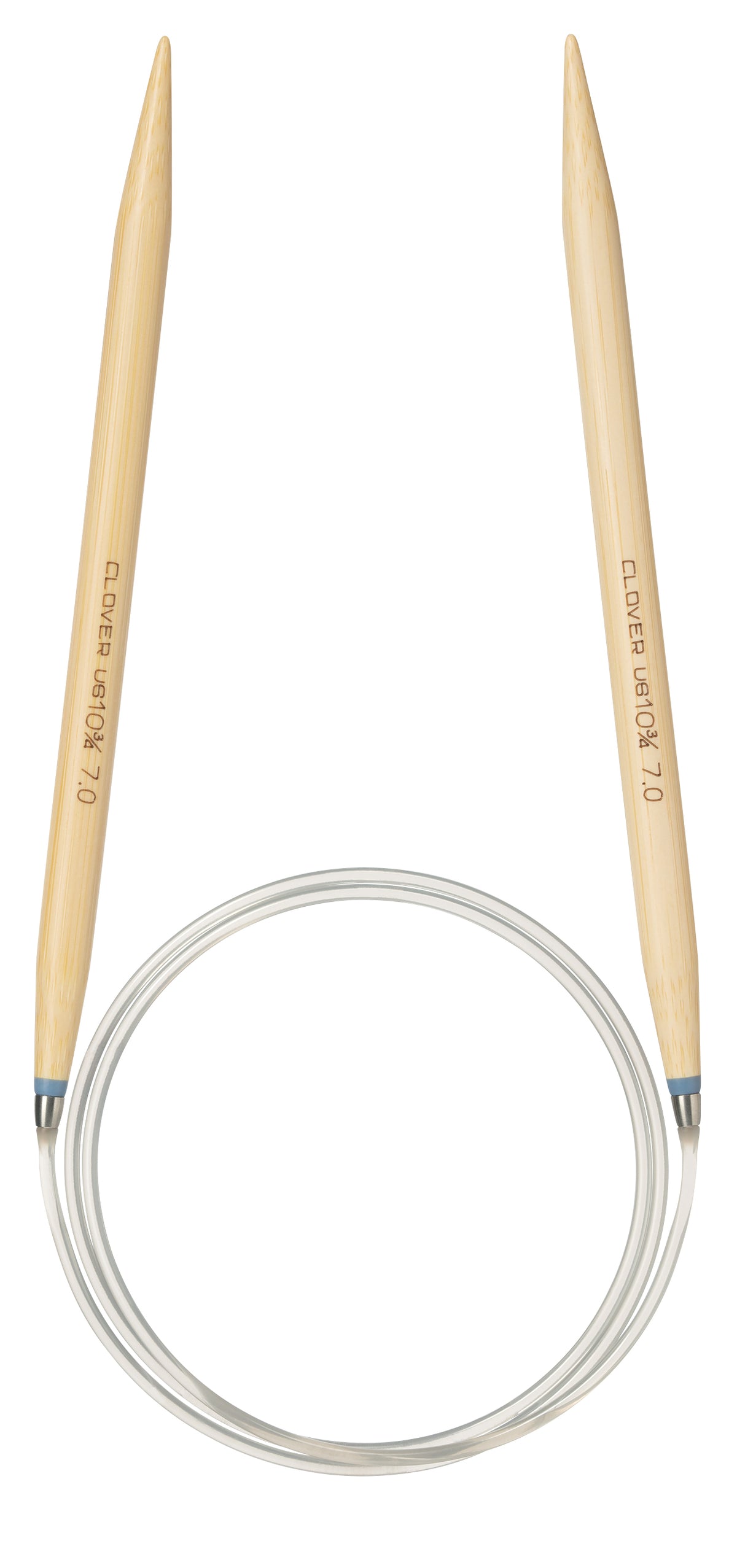 Clover Takumi Pro bamboo circular knitting needle 80cm 7mm in packaging