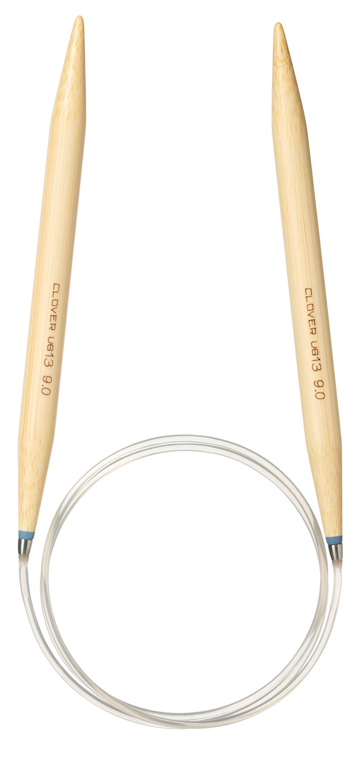Clover Takumi Pro bamboo circular knitting needle 80cm 9mm in packaging