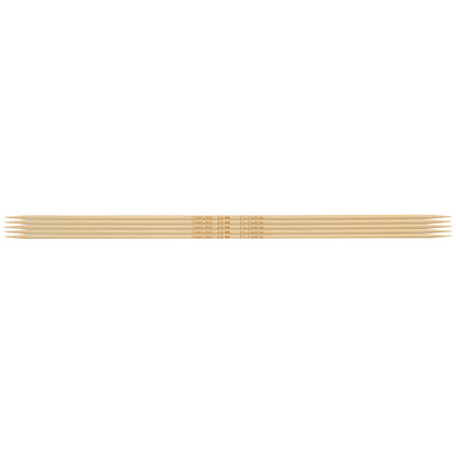 Set of 5 Clover Takumi bamboo double pointed knitting needles, 20cm, 2.5mm