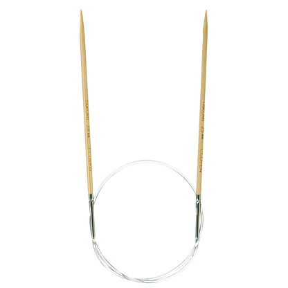 Clover Takumi bamboo fixed circular knitting needle, 40cm, 2.5mm