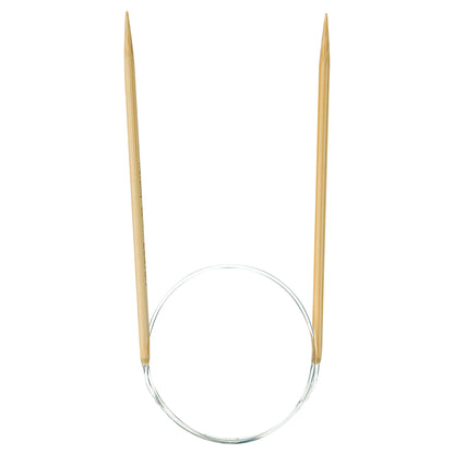 Clover Takumi bamboo fixed circular knitting needle, 40cm, 3.5mm