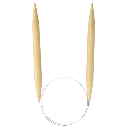 Clover Takumi bamboo fixed circular knitting needle, 40cm, 8mm