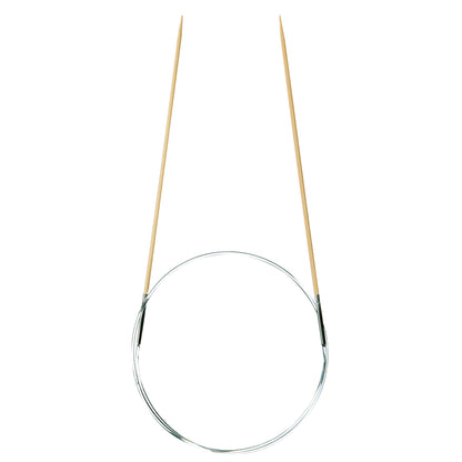Clover Takumi bamboo fixed circular knitting needle, 60cm, 2mm