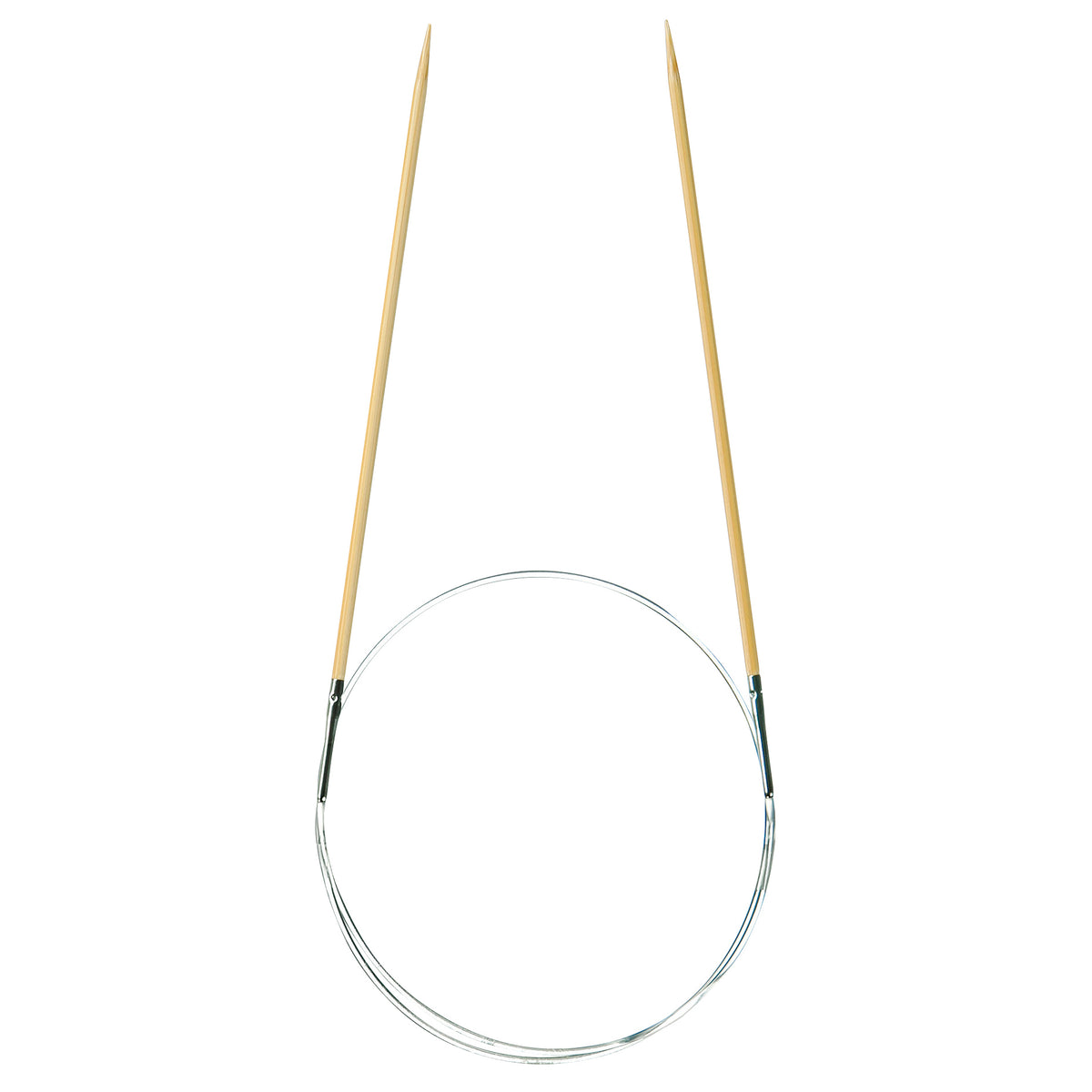 Clover Takumi bamboo fixed circular knitting needle, 2.5mm, 60cm