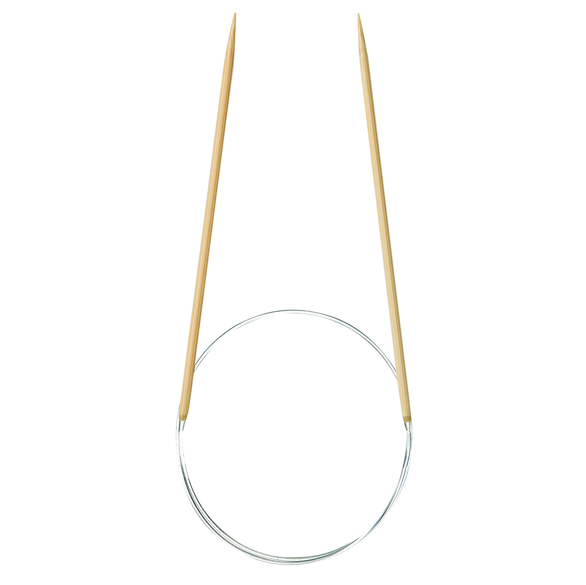 Clover Takumi bamboo fixed circular knitting needle, 3.25mm, 60cm