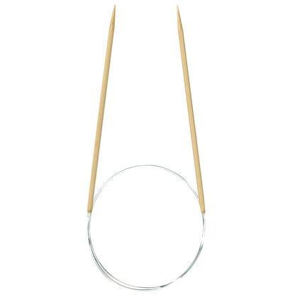 Clover Takumi bamboo fixed circular knitting needle, 3.5mm, 60cm