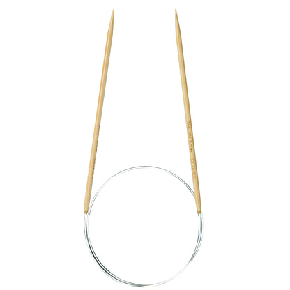 Clover Takumi bamboo fixed circular knitting needle, 3.75mm, 60cm