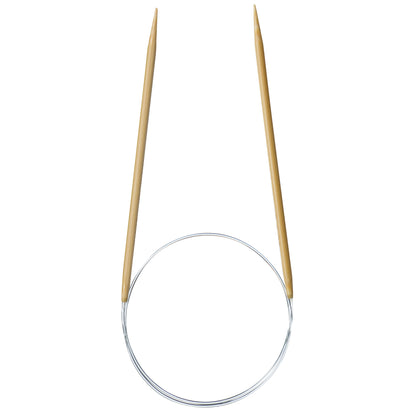 Clover Takumi bamboo fixed circular knitting needle, 4mm, 60cm