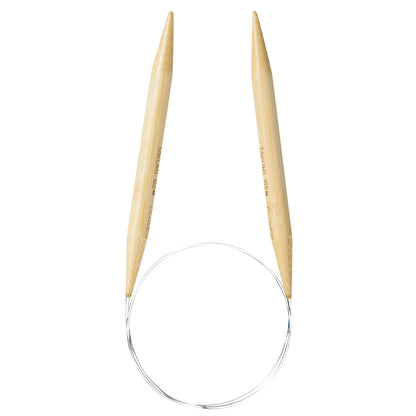 Clover Takumi bamboo fixed circular knitting needle, 10mm, 60cm