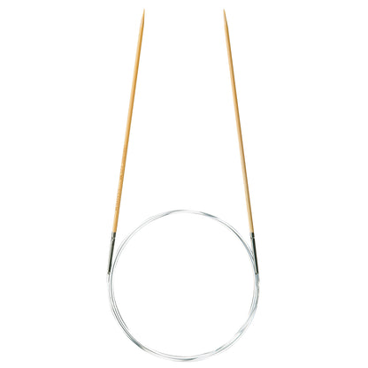 Clover Takumi bamboo fixed circular knitting needle, 2.25mm, 80cm