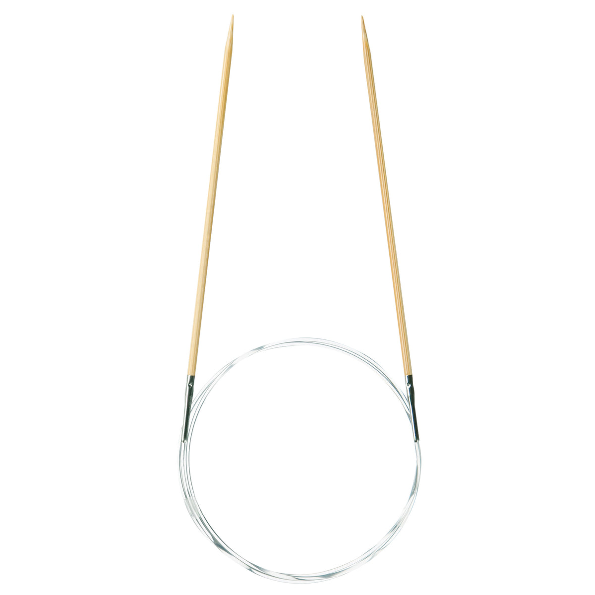 Clover Takumi bamboo fixed circular knitting needle, 2.75mm, 80cm