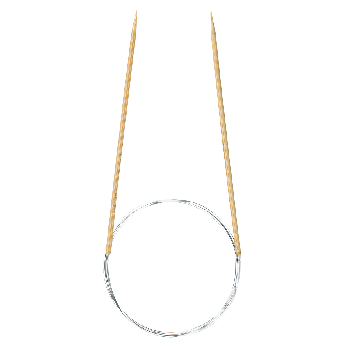 Clover Takumi bamboo fixed circular knitting needle, 3mm, 80cm