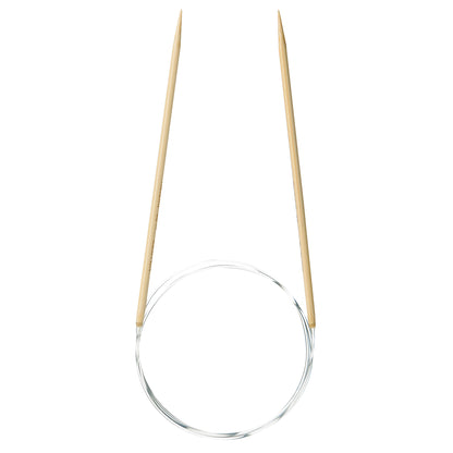 Clover Takumi bamboo fixed circular knitting needle, 3.5mm, 80cm