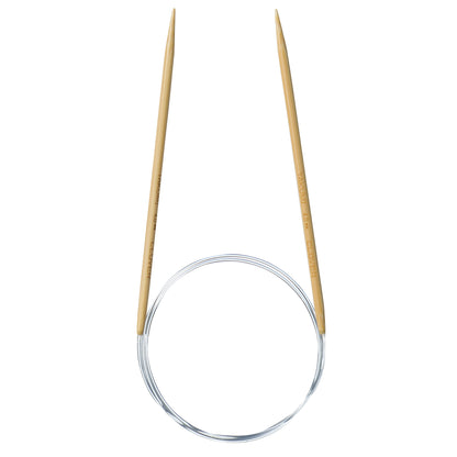 Clover Takumi bamboo fixed circular knitting needle, 4mm, 80cm