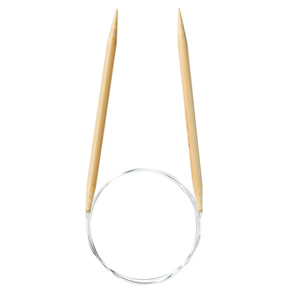 Clover Takumi bamboo fixed circular knitting needle, 6.5mm, 80cm