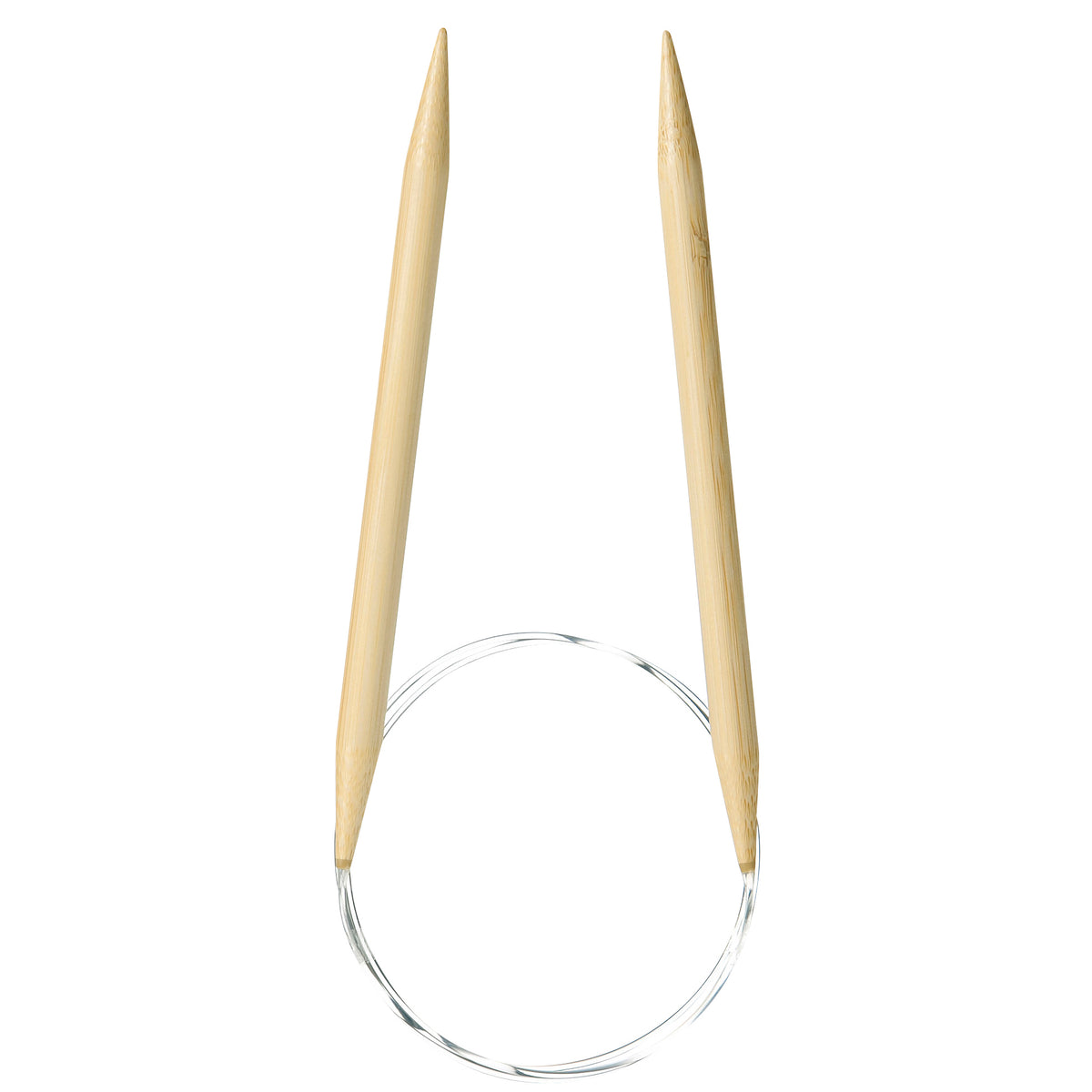 Clover Takumi bamboo fixed circular knitting needle, 8mm, 80cm