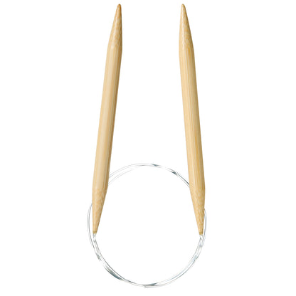 Clover Takumi bamboo fixed circular knitting needle, 10mm, 80cm