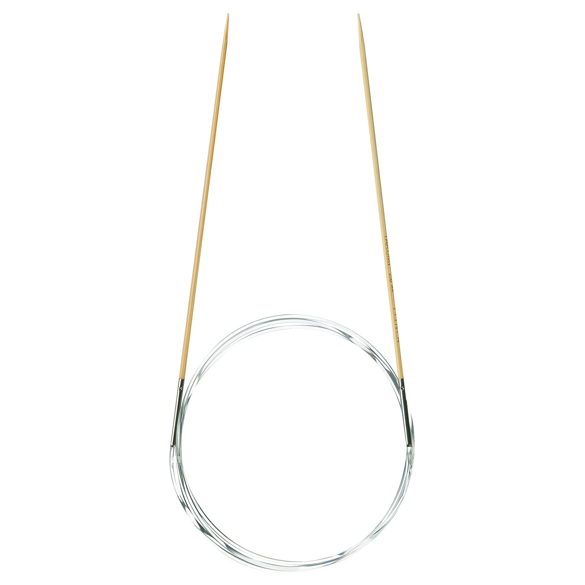 Clover Takumi bamboo fixed circular knitting needle, 2mm, 100cm