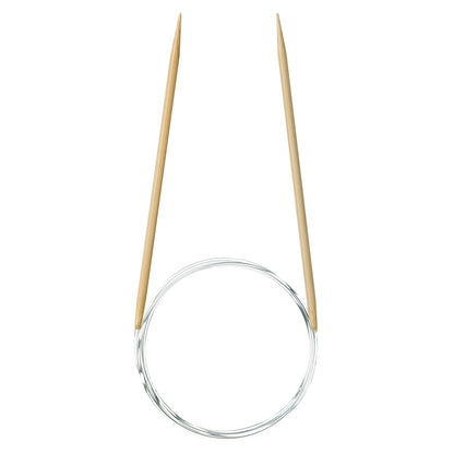 Clover Takumi bamboo fixed circular knitting needle 100cm 4mm