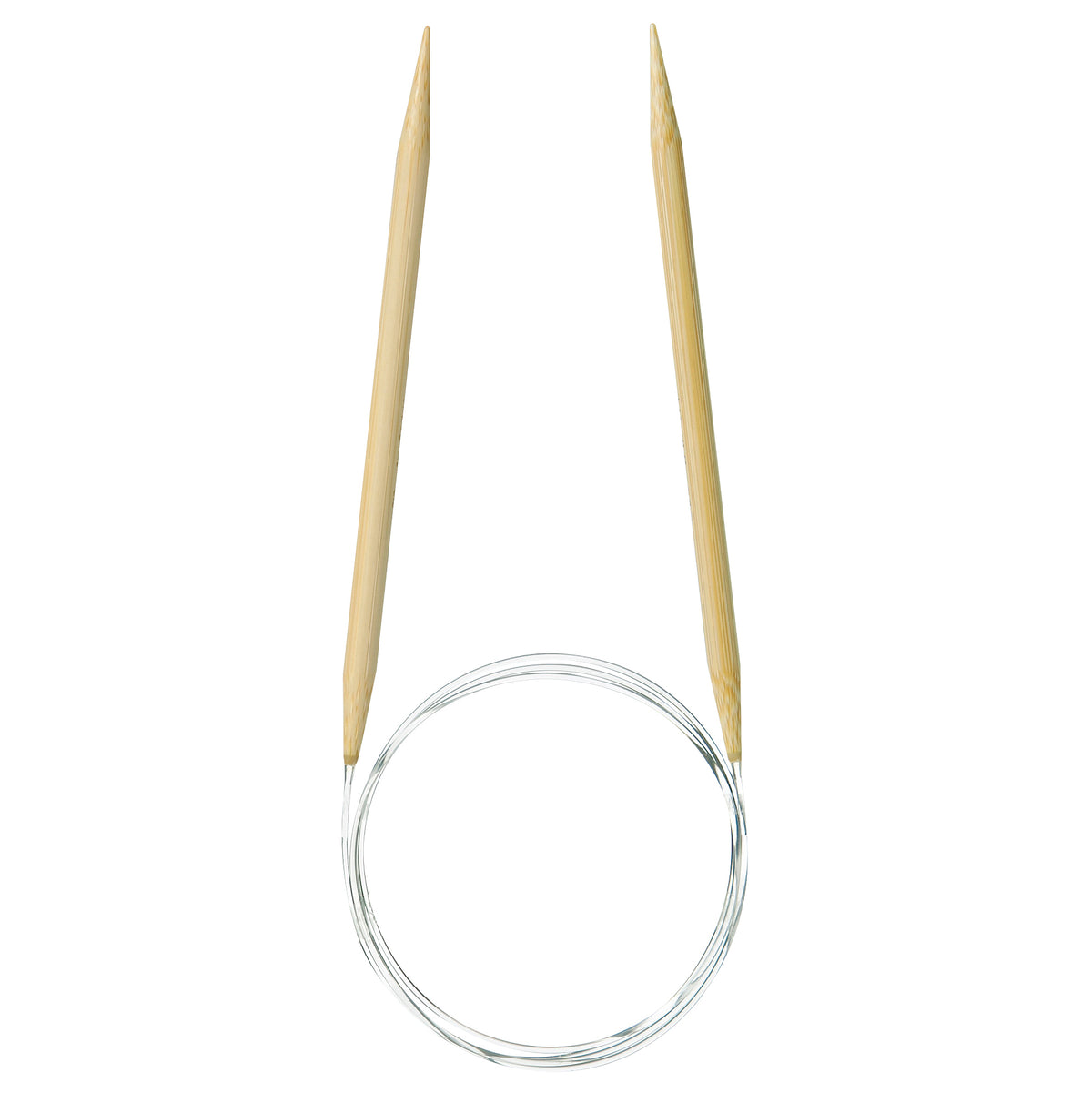 Clover Takumi bamboo fixed circular knitting needle 100cm 6mm