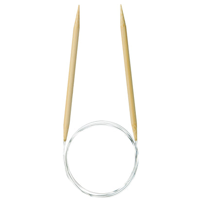 Clover Takumi bamboo fixed circular knitting needle 100cm 6mm