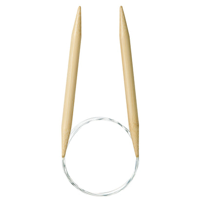 Clover Takumi bamboo fixed circular knitting needle 100cm 10mm