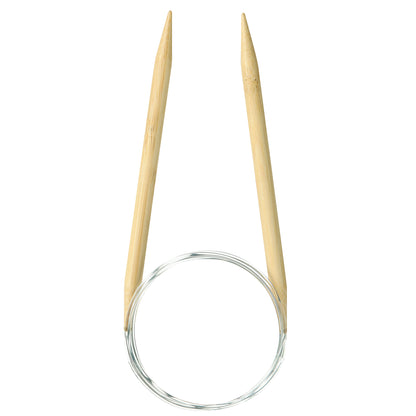 Clover Takumi bamboo fixed circular knitting needle 120cm 8mm