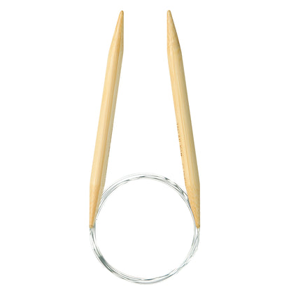 Clover Takumi bamboo fixed circular knitting needle 120cm 10mm