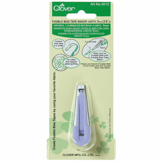 Clover Fusible Bias Tape Maker - 9mm