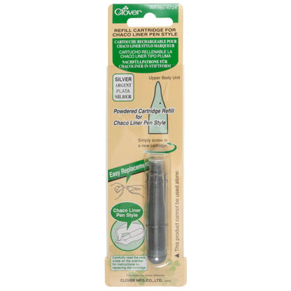 Silver Clover Chaco Liner pen style refill cartridge