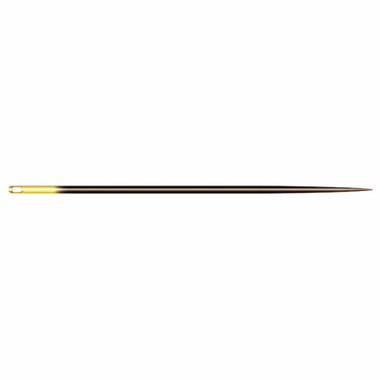 Clover Black/Gold Hand Sewing Quilting Needles - Assorted Sizes (Pack of 6)