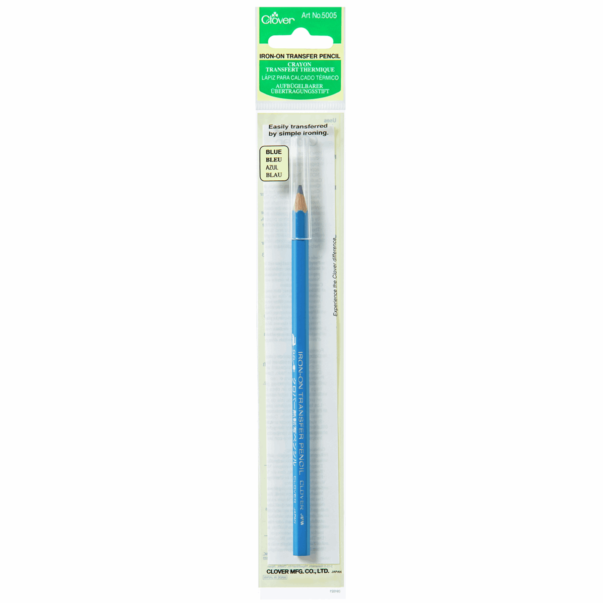 Clover Blue Iron-On Transfer Pencil