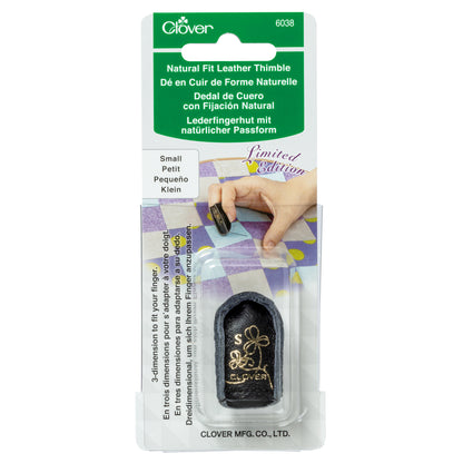 Clover Natural Fit leather thimble