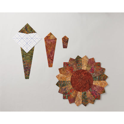 Clover Hot Hemmer square pressing guide with inch markings