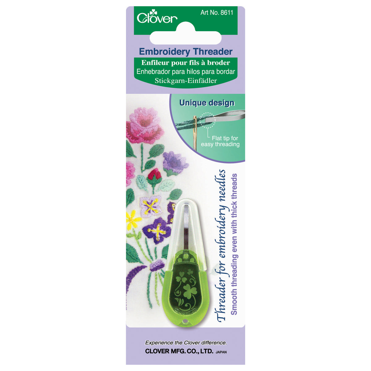 Clover Needle Threader - Embroidery