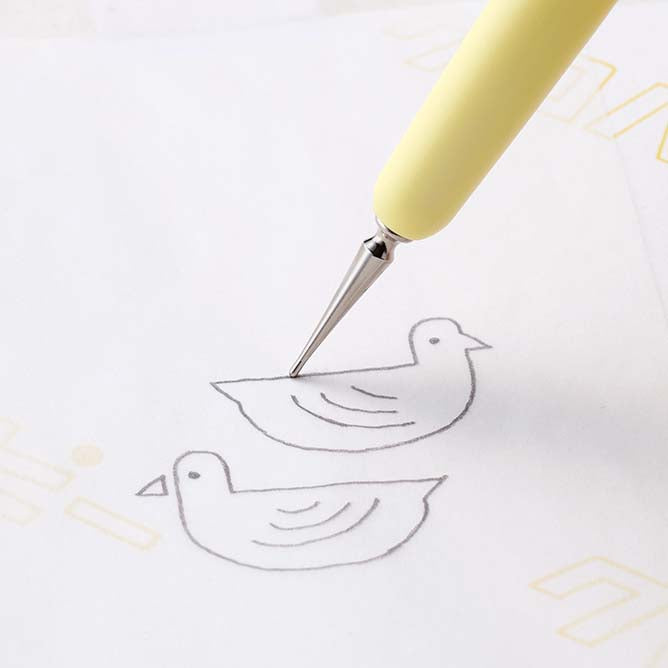 Clover metal hera marker with stylus end