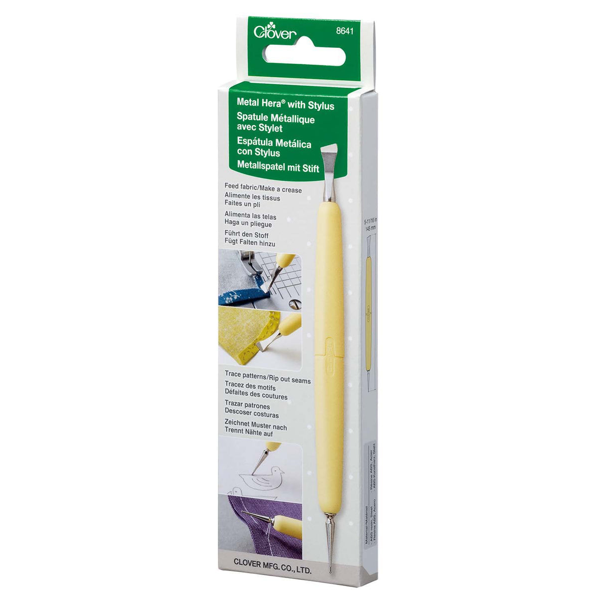 Clover metal hera marker with stylus end