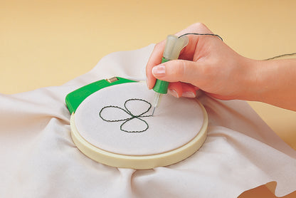 Clover embroidery stitching tool punch needle in packaging