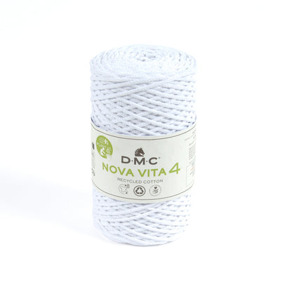 DMC Eco Vita 4 Recycled Tube Yarn 250g - Shade 100