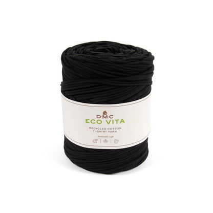 DMC Eco Vita Recycled T-Shirt Yarn 450g - Black