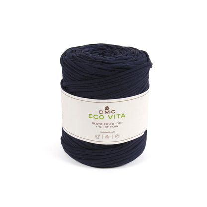 DMC Eco Vita Recycled T-Shirt Yarn 450g - Dark Blue