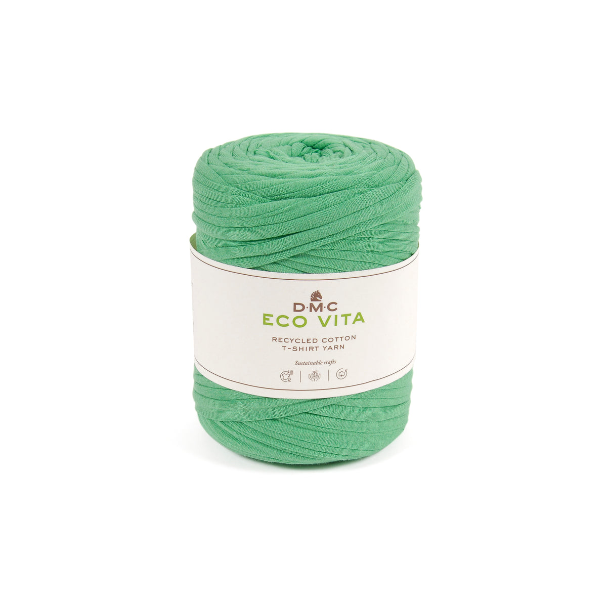 DMC Eco Vita Recycled T-Shirt Yarn 450g - Green
