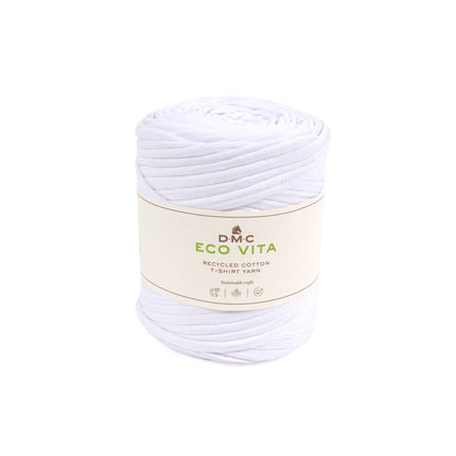 DMC Eco Vita Recycled T-Shirt Yarn 450g - White