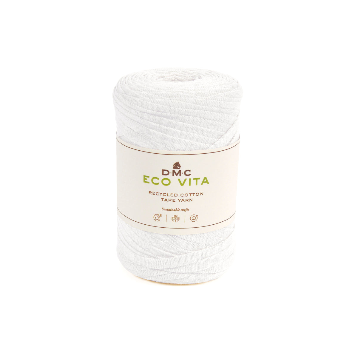 DMC Eco Vita Recycled Tape Yarn 250g - Shade 01